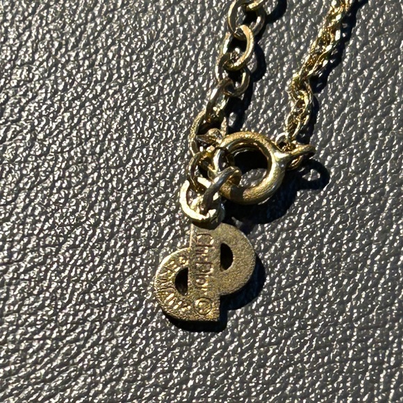 Christian Dior Vintage Necklace with Pendant EUC - Picture 4 of 4